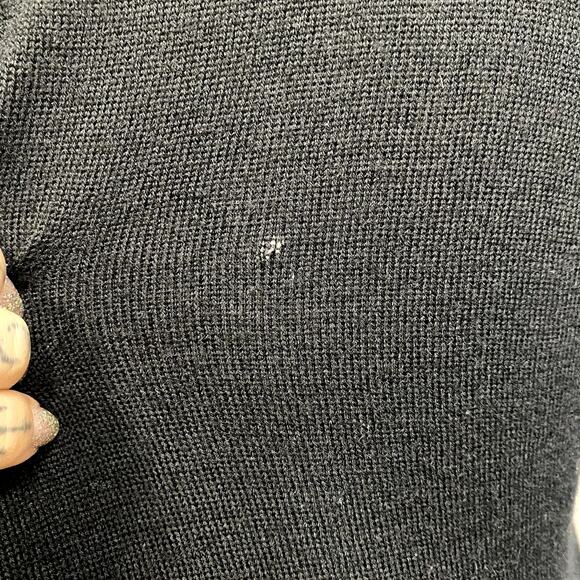 Karen Kane Merino Wool Gothic Emo Coquette Fitted GrungeCardigan Sweater- READ - Picture 12 of 15